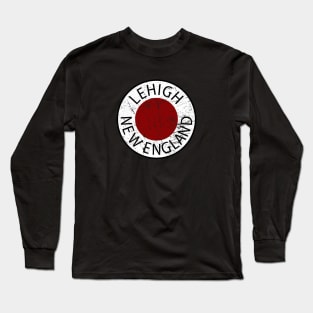 Distressed Lehigh and New England Railroad Long Sleeve T-Shirt